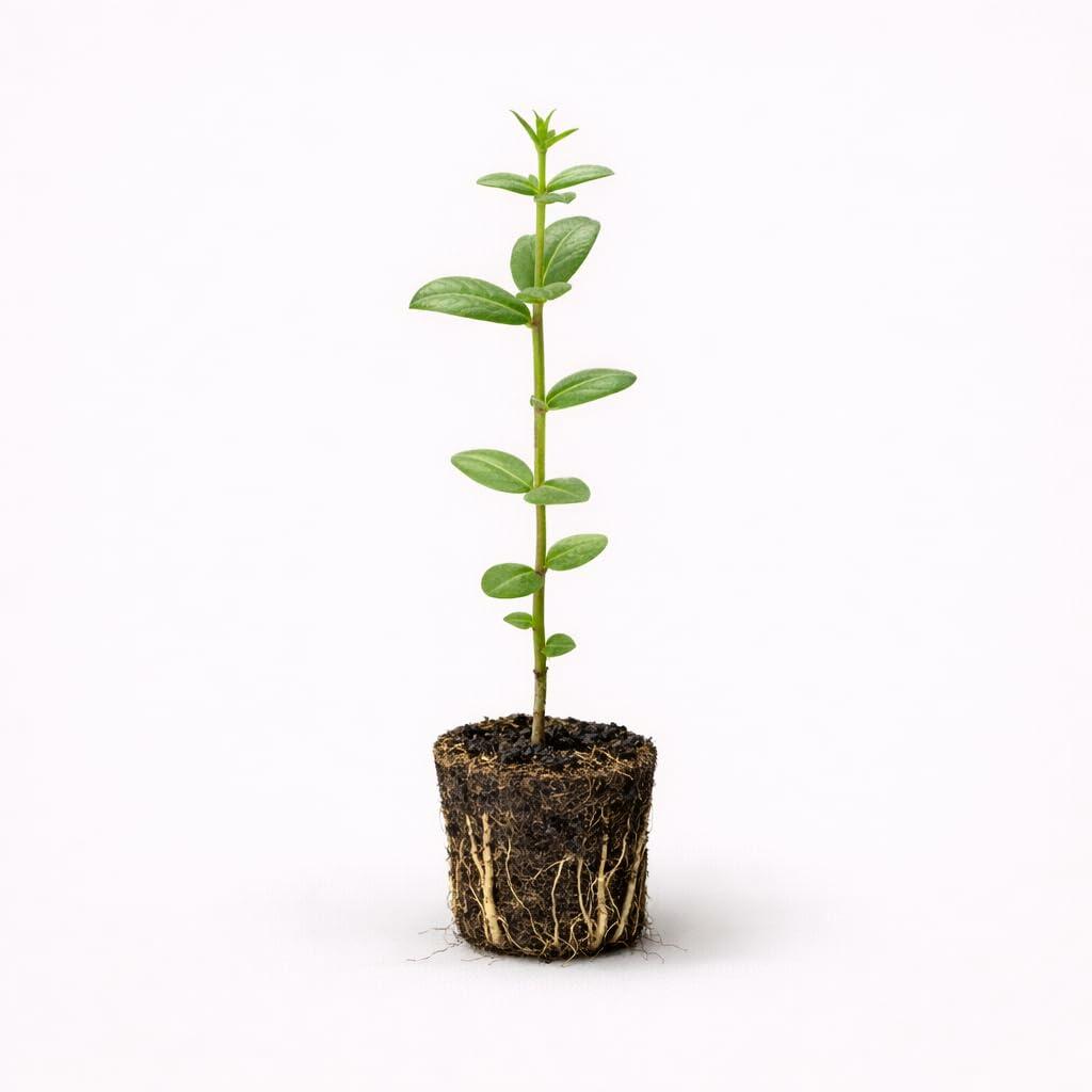 PLANT NOOK Pitangatuba Live Plant Starter Plug 2-Pack | Yellow Star Cherry Tree (Eugenia selloi) | Aromatic Tropical Fruit Plant | Container Friendly Shrub